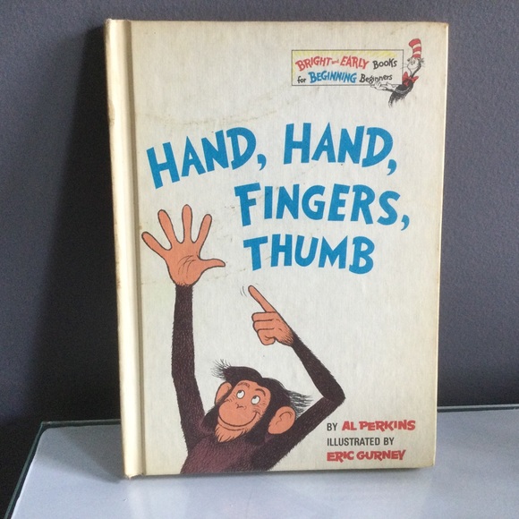 Vintage Kid’s Book Hand, Hand, Fingers, Thumb - Picture 1 of 3